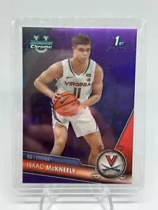2023-24 Bowman Chrome U - Isaac McKneely Purple Refractor /399 - 1st Bowman - Picture 1 of 2