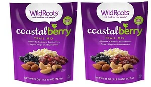 Wild Roots 100% Trail Mix Coastal Berry Blend (2 Pack - 26 Oz Ea) (NEW) - Picture 1 of 1