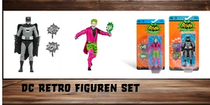 DC Retro Figuras De Acción Batman Y Joker En SET 15 CM McFarlane NUEVO OVP - Imagen 1 de 1