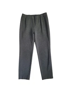 J. Jill Ponte Strickhose Damen Small Slim Leg Knöchellang Pull On Stretch grau - Bild 1 von 4