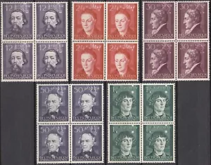 Stamp Germany Poland General Gov't Mi 096-100 Sc NB19 Block 1942 WWII War MNH - Picture 1 of 1