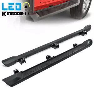Running Boards for 2018-2025 Jeep Wrangler JL Unlimited 4 Door 6" Side Steps 2pc - Picture 1 of 7