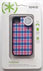 Speck FabShell Hülle-FreshMesh Pink Blau für iPhone 4s/4 #SPK-A0941 Neu in Verpackung - Bild 1 von 2