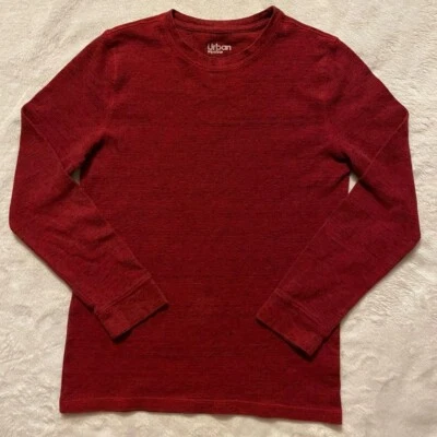 Urban Pipeline Thermal Long Sleeve Shirt Red Boys Youth Size Large - Image 1 of 4