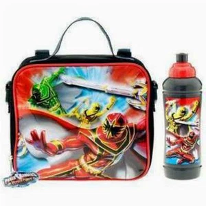 Power Rangers Mystic Force Insulated Lunch Box Bag Kit New Bonus 8" Bottle 2006 - Picture 1 of 2
