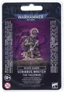 Death Guard - Scribbus Wretch the Tallyman: Games Workshop Warhammer 40000 - Imagen 1 de 1