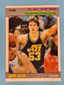 1987-88 Fleer Mark Eaton Utah Jazz #32 🏀 - Bild 1 von 2