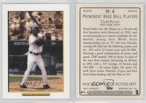 2005 Topps Turkey Red White Cliff Floyd #4