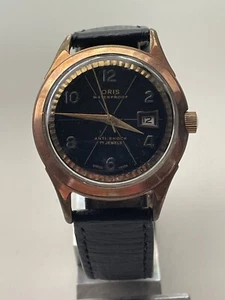 Vintage Oris Automatic Watch Bullseye Dial Working - Picture 1 of 8