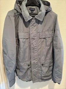 Lands End Utility Field Ranch Jacket Chore Coat Windbreaker Sz Lg Windbreaker - Picture 1 of 7