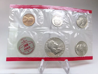 1963-D U.S. Mint Silver Set. USPC63YP - Image 1 of 2