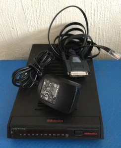 US ROBOTICS 3453C COURIER 56K BUSINESS MODEM W/ POWER ADAPTER - Picture 1 of 6