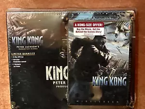 King Kong Peter Jackson Production Diaries DVD Set w/COA and 4 Production Prints - Foto 1 di 5