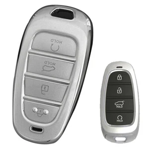 Cover portachiavi telecomando auto TPU per Hyundai Tucson IONIQ5 Sonata SantaFe Nexo - Foto 1 di 3
