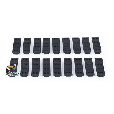 90Stück Gummiketten für 1/14 914 Hydraulischer Fernsteuerung RC Bagger Zubehör - Bild 1 von 4