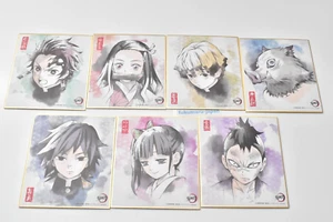 Demon Slayer Kimetsu No Yaiba Shikishi Colección 1 Juego Completo 7 Tipos - Imagen 1 de 16