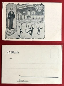AK Zirkus Variete um 1900 Alphonse Saltom ( 74175 - Bild 1 von 1