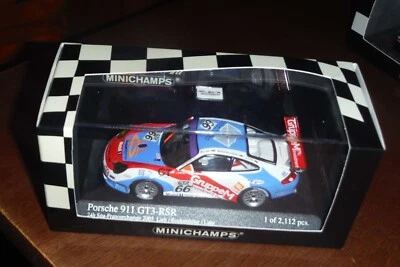 Minichamps Porsche 911 GT3 RSR. Spa 24 horas 2005. Diecast a escala 1/43 Foto 1 de 2