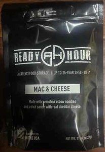 Macaroni Mac & Cheese Emergency 25 Year Shelf Life 4 Serving Survival Food Pouch - Picture 1 of 5