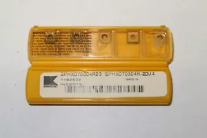 10 pcs KENNAMETAL HERTEL SPHX 070304 R-20 Grade CM4 Carbide Inserts Germany - Picture 1 of 1