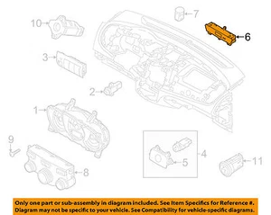 KIA OEM 2011-2013 FORTE / FORTE KOUP -Clock  ASSY 945001M300 - Picture 1 of 2