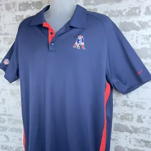 New England Patriots Herren XL Poloshirt Nike Dri Fit On Field NFL bestickt - Bild 1 von 11