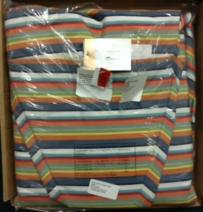 Pottery Barn Rd Market Umbrella Replacement Canopy Sunbrella Newport Multi 11 ft - Picture 1 of 6
