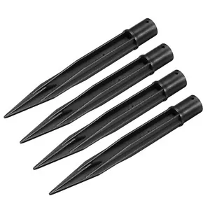 4pcs Solar Light Spikes 150mm Ground Stakes for Garden Pathway Landscape Lamp - Picture 1 of 6