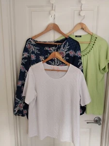 BUNDLE X3, Size 20/2XXL Tops, Incl brands By Millers, Katies & Moda - Picture 1 of 12
