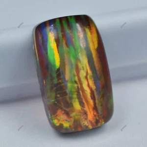 Piedra preciosa suelta de ópalo natural multicolor corte cojín de 6,55 quilates CERTIFICADA - Imagen 1 de 9