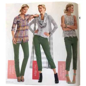 Cabi Olive Coast Green Skinny Jean Pants Size 2 Mid-rise Stretch Rolled Cuff - Picture 1 of 8
