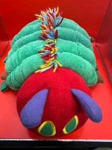 Zoobies Hungry Caterpillar Stuffed Toy with Butterfly Blanket Inside - Picture 1 of 14