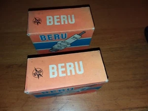 10 Beru pink Spark Plugs Germany nos 240/14/3 Mercedes 190sl Porsche 911 S  - Bild 1 von 7