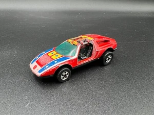Vintage Hot Wheels Mercedes Benz C111 Red Blackwalls Bw Broken Doors Hong Kong - Picture 1 of 4