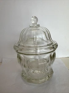 Vintage Very Heavy Drug Store Apothecary Domed Jar 8.5” Tall No Chips - Picture 1 of 4