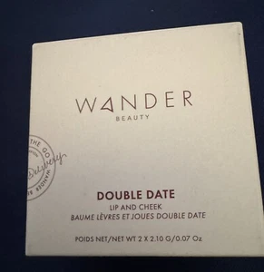 Wander Beauty Double Date Lip Cheek Duo Honeymoon Swipe Full Size NIB - Picture 1 of 7