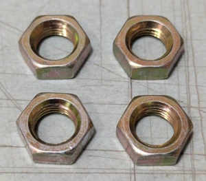 Lot of 4 Genuine Arctic Cat 3/8" RH Jam Nuts 0123-191 NEW OEM - Bild 1 von 2