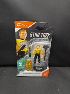 Star Trek Captain Kirk Mega Construx Heroes 19 piezas - Imagen 1 de 2