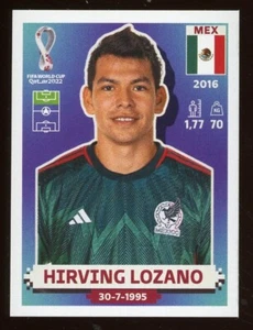 2022 Fifa World Cup Panini Sticker Qatar HIRVING LOZANO Mexico MEX20 - Bild 1 von 1