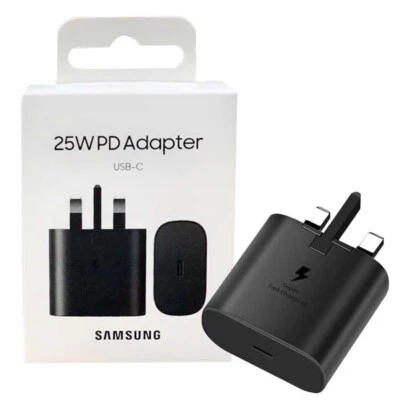 Original Samsung 25W Fast Charger Adapter Plug EP-TA800 For Galaxy S21/S22/S23 - Image 1 of 4