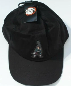 Demon Slayer Tanjiro - One Size Adjustable Baseball Cap Hat - Black - CultureFly - Bild 1 von 2