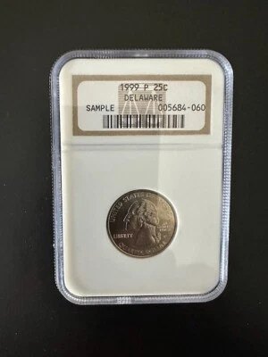 1999-P Delaware State Quarter NGC Sample - Image 1 of 2