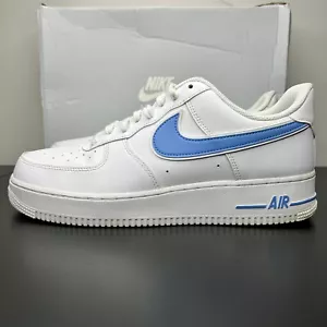 Size 10 - Nike Air Force 1 Low '07 University Blue 2018 - Picture 1 of 5