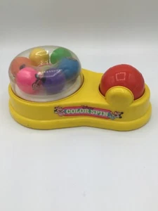 VINTAGE DISNEY COLOR SPIN TOY MATTEL 1986 MICKEY MINNIE MOUSE BABY KLEINKIND SPIELZEUG - Bild 1 von 5