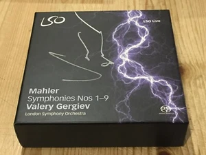 Signed by VALERY GERGIEV Mahler Symphonies Nos.1-9 LSO LIVE 10 SACD BOX Signiert - Imagen 1 de 2