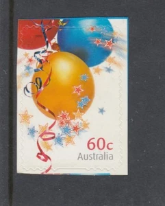 AUSTRALIA - 2010 For SPECIAL OCCASIONs - BALLOONS 60c single P&S MNH - Picture 1 of 1
