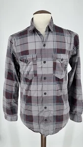 Raw Blue Men’s Checkered Button Up Shirt Size M - Picture 1 of 6