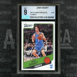 2021-22 Panini Chronicles Classics #153 Josh Giddey RC OKC Thunder PSGA 9 - Bild 1 von 3