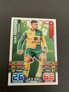 2015/16 Norwich City Gary Hooper Topps Match Attax #214 - Picture 1 of 2