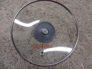Glass Pot Lid With Steam Vent 6.5 inches across - Picture 1 of 2